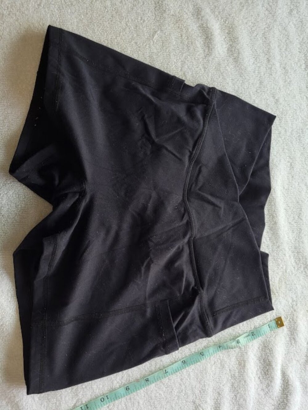 Women's Black High-Waisted Biker Shorts Size Small